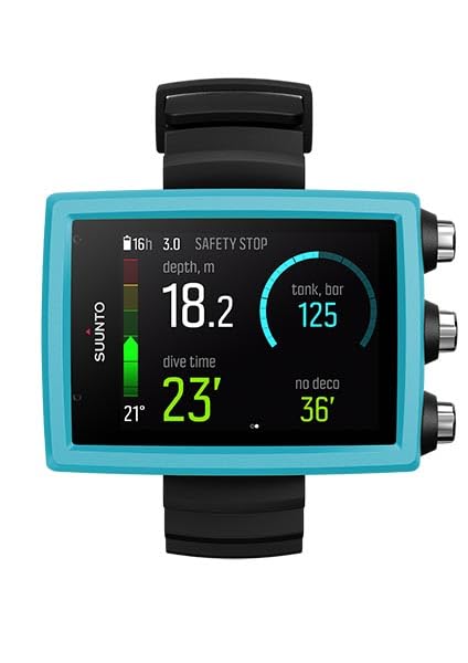 SUUNTO SS051038000 EON Core Aqua Swimcomputer, Azul, Talla única, Unisex-Adult