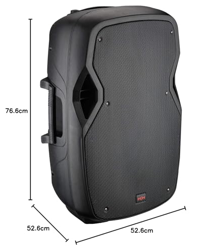 VECTOR by HH Electronics VRE-15AG2 - Altavoz activo moldeado con Bluetooth - 800 W - 15" LF + 1" CD