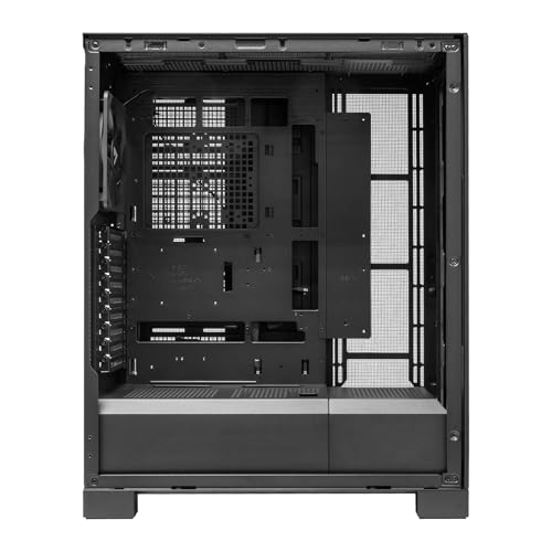 ABYSM Gaming Caja E-ATX AI Pro 100 Workstation con Altura para Disipador de 180 mm y Tarjetas Gráficas de hasta 420 mm