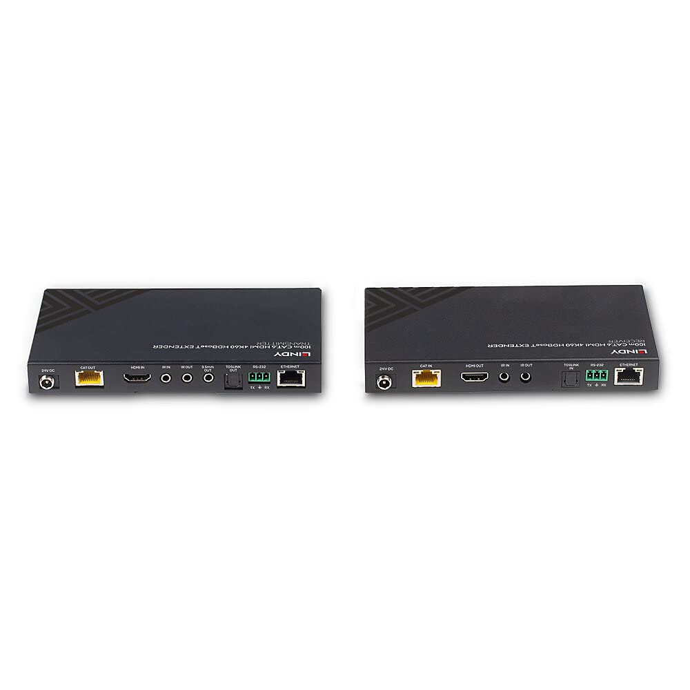 Extender HDBaseT Cat.6 HDMI 4K60, Audio, IR & RS-232, 100m