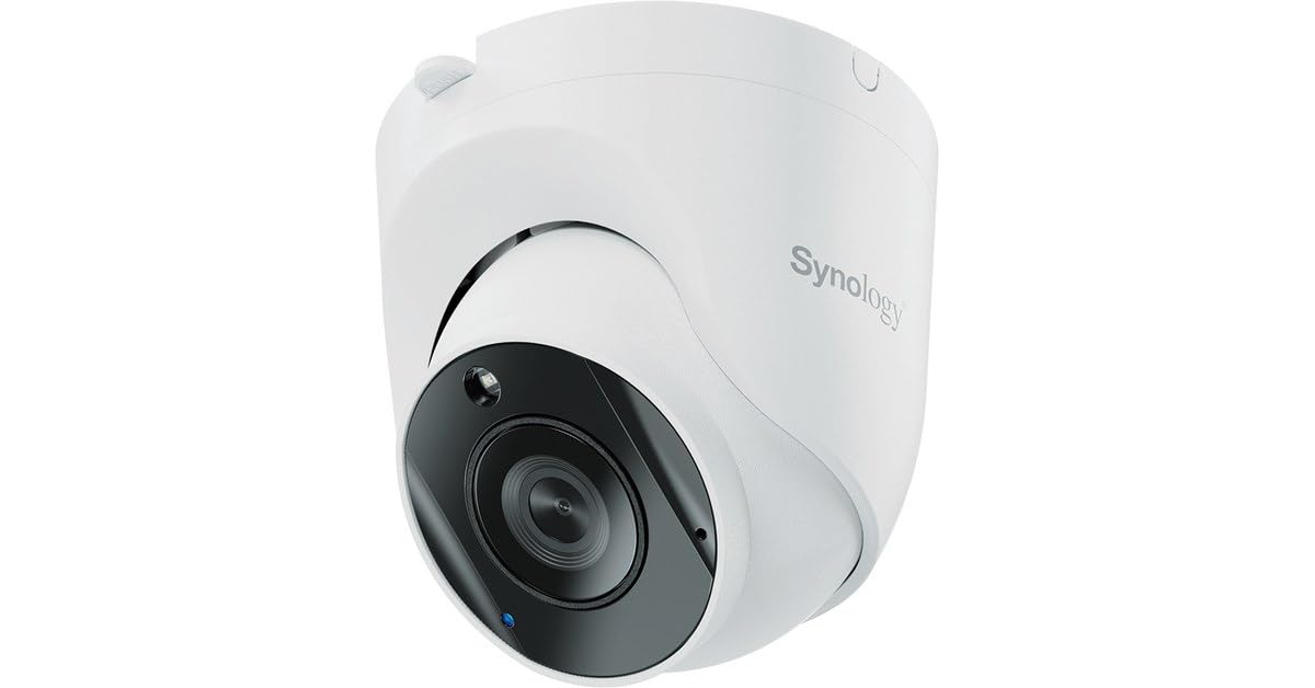Synology Cámara de Seguridad TC500 alimentada por IA para vigilancia Inteligente integrada