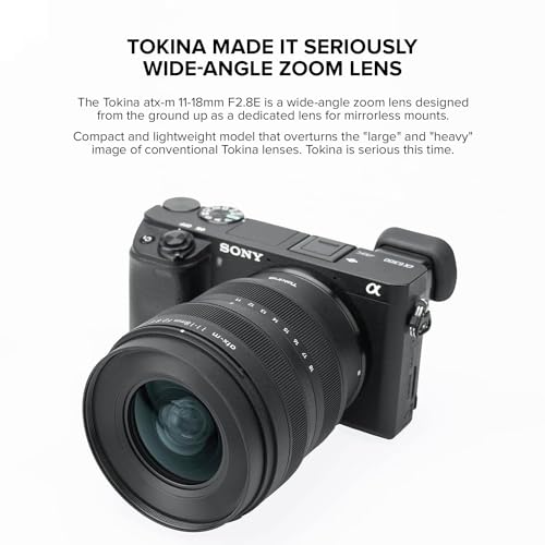 Tokina ATX-m 11-18mm F2.8 E-Mount, Black