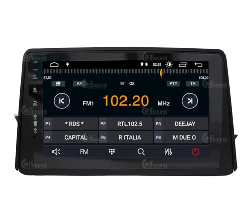 Radio de Coche para Opel Mokka 2012-15 Android GPS Bluetooth WiFi USB Dab+ Touchscreen 9" 4core Carplay AndroidAuto