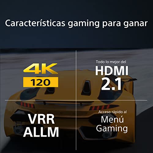 Sony BRAVIA XR-55X90L, 55 Pulgadas, TV Full Array LED, 4K HDR, Smart Google TV, Funciones Eco, Bravia Core, Óptimo para PlayStation5, Marco de Aluminio