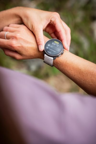 SUUNTO Race S Reloj Correr con Pantalla Táctil AMOLED, Reloj Deportivo GPS de Doble Frecuencia, Seguimiento de HRV y Sueño, Plan de Entrenamiento Basado en IA, Mapas Offline Gratuitos