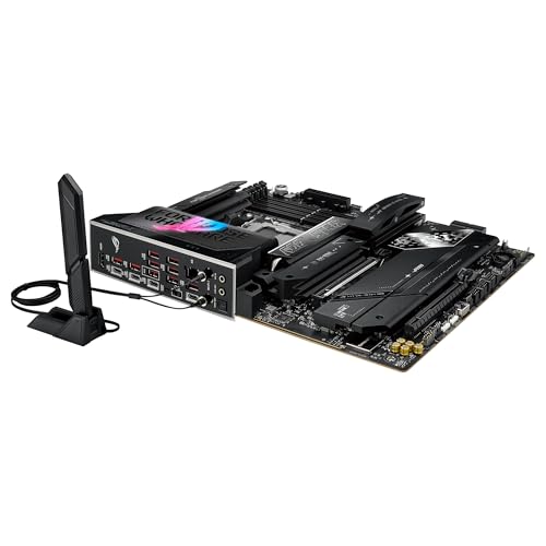 ASUS ROG Strix X870E-E Gaming WiFi - Placa Base AMD ATX, 18+2+2 etapas de Potencia, DDR5, 5X M.2, PCIe 5.0 Compatible con GPU de última generación, WiFi 7, USB 20G con PD 3.0 de hasta 30 W