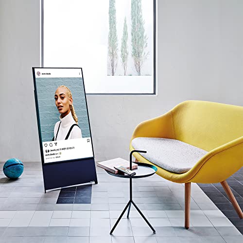 SAMSUNG TV The Sero 2023 43LS05B Smart TV de 43" con Display Mate, Primer TV Vertical, Tecnología Quantum dot, Potente sistema de audio y SolarCell Remote Control