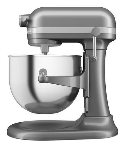 KitchenAid HEAVY DUTY BATIDORA AMASADORA CON BOL ELEVABLE DE 6,6L - PLATA MOLDEADO 5KSM70JPXECU
