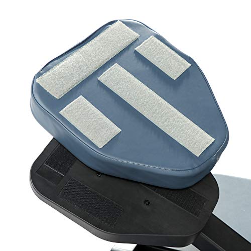 Master Massage Gymlane Portable Adjustable Folding Massage Chair Silla de Masaje portátil, Aluminio, Azul Real, Universal