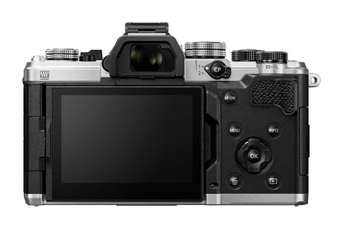 OM SYSTEM OM-3 Cámara del Sistema Micro Cuatro Tercios, Sensor apilado BSI de 20 MP, estabilización de Imagen de 5 Ejes, Plata