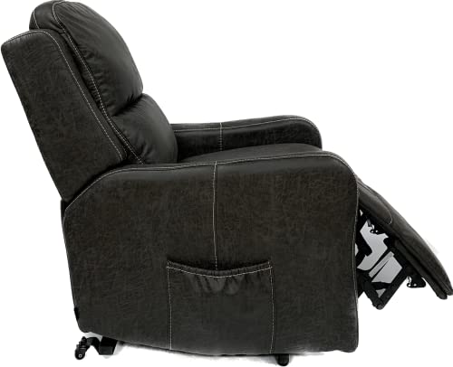Astan Hogar Sillón Relax con Función Auto-Ayuda (Levanta Personas), Reclinación Eléctrica, Masaje Y Termoterapia, Modelo Zima Lift Up AH-AR10200ST