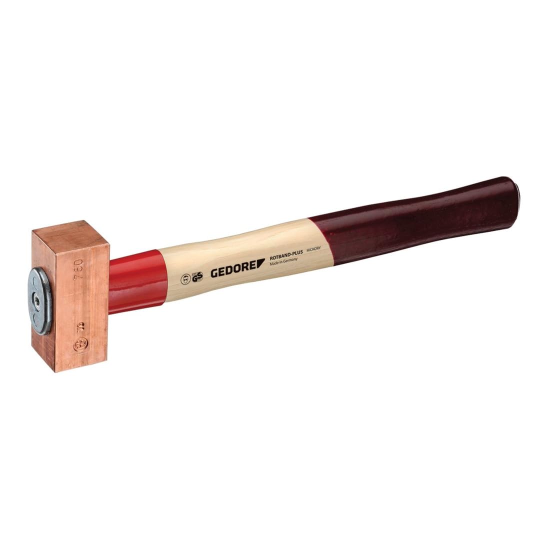 Gedore 622 H-2000 - Martillo de cobre ROTBAND-PLUS 2000 g