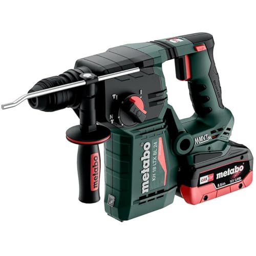 Metabo KH 18 LTX BL 24 SDS-Plus - Taladro percutor inalámbrico (18 V, 5,5 Ah)