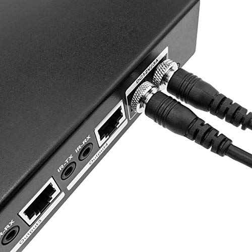 BeMatik - Extensor HDMI UltraHD 4K 2K FullHD 1080p Cat.5e Cat.6 HDBaseT HDBT 100m - Transmisor 4 Puertos (HB046)