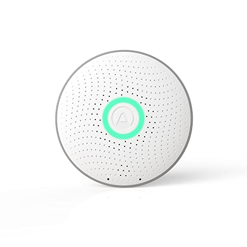 Airthings 2950 Wave Radon: detector inteligente de gas radón con monitor de humedad y temperatura, preciso, intuitivo e inalámbrico