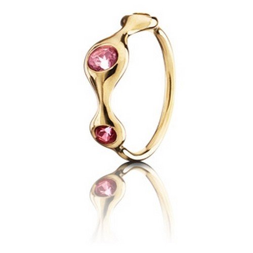 Pandora 970113MX6-59 - Anillo de oro amarillo de 18 quilates, talla 19 (18,79 mm)