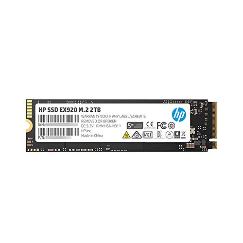 Hewlett Packard EX950 Disco Duro Interno SSD 2TB 5MS24AA#ABB M.2 L:3500MB/s S:290MB/s