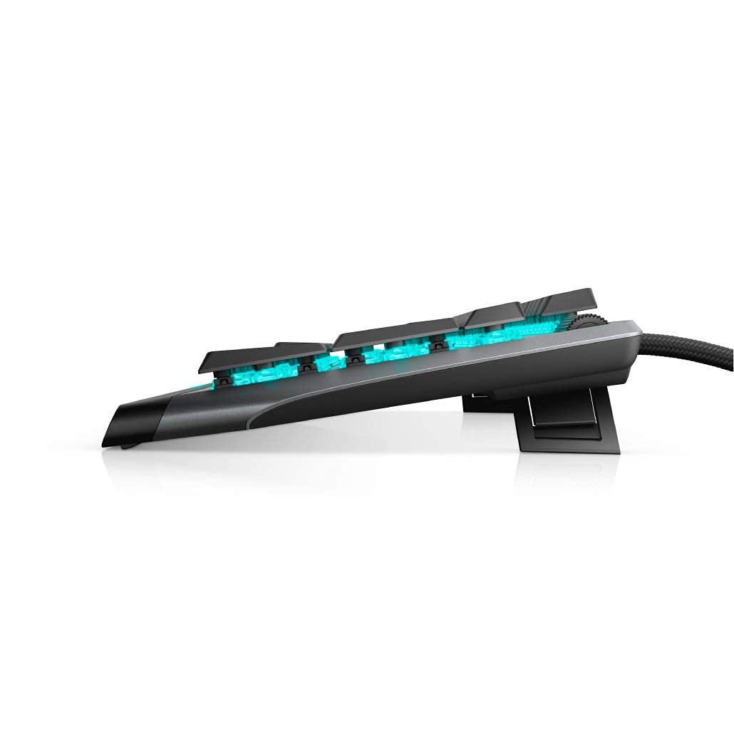 Dell Teclado para juegos mecánico RGB de bajo perfil Alienware, AW510K, estadounidense internacional (QWERTY)