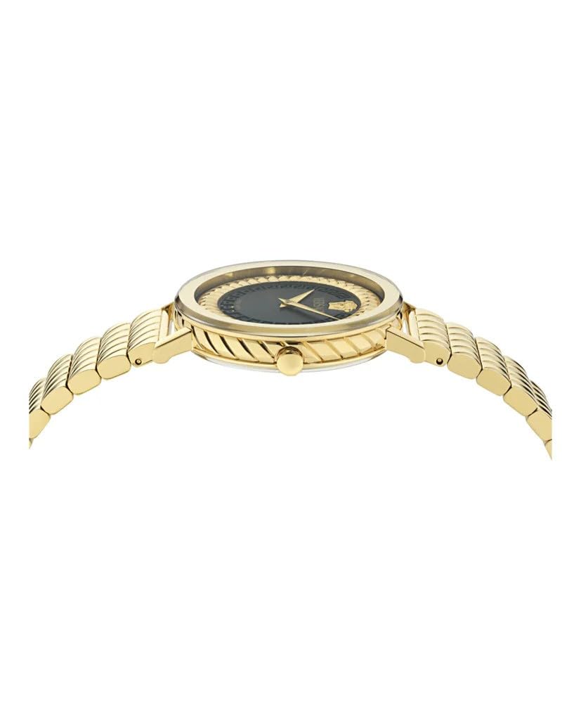 Versace Reloj Analógico para Mujer'S de Cuarzo Suizo con Correa en Acero Inoxidable VE0O00425
