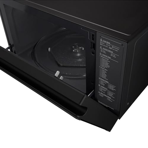 LG MJ3965BPS - Horno Microondas, 4 en 1, con Display Digital, de 39 Litros y 1100 W, Función Smart Inverter y EasyClean, Cocina Más Rápido, Mantiene Sabor, Color Negro