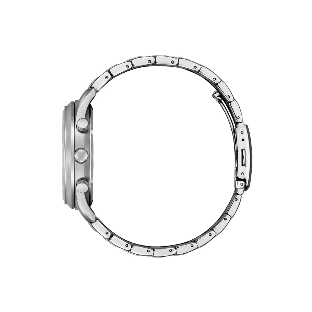 Citizen Reloj Cronógrafo para Hombres de Cuarzo japonés con Correa en Acero Inoxidable CA7028-81L