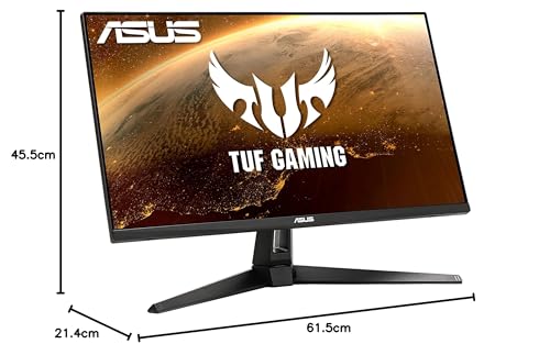 ASUS VG27AQ1A - Monitor Gaming de 27" WQHD (2560x1440, IPS, HDMI, Display Port, 170 Hz, 1ms MPRT, ELMB, G-SYNC Compatible ready, HDR 10), Negro
