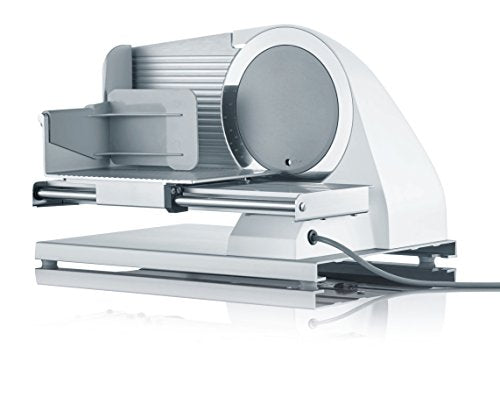 Graef SKS901EU Cortafiambres, 185 W, Aluminio, Blanco