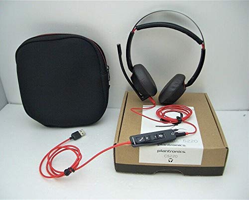 Plantronics Blackwire C5220 USB-A - Headset Black