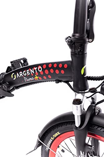 Argento Piuma+ E-Bici, Adultos Unisex, Plateado, Única Talla