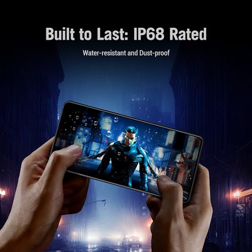 ASUS ROG Phone 8, EU Official, Phantom Black, 12GB RAM 256GB Memoria, Snapdragon 8 Gen 3, 6.78" AMOLED 165Hz, Cámara de 50MP con Gimbal