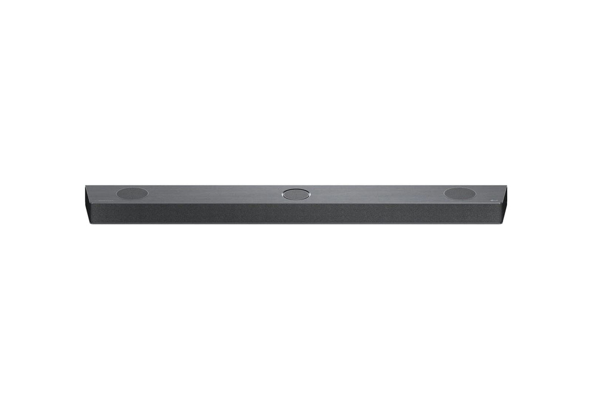 LG S90QY - Barra de sonido TV 570 W, 5.1.3 canales con subwoofer inalámbrico, 3 canales up-firing, audio Meridian, Dolby Atmos, DTS:X, IMAX Enhanced, Bluetooth, Wi-Fi, entrada óptica, USB, HDMI in/out