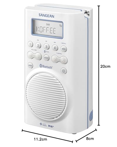 Sangean H-205 BT Dab+ - FM - Waterproof