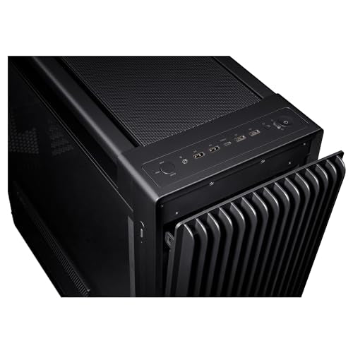 ASUS ProArt PA602 - Chasis para Ordenador E-ATX (Soporte para radiador de 420 mm, Ventiladores 140 mm y 200 mm, indicador de Polvo IR, Bloqueo de alimentación, PCIe sin Herramientas, USB de 20 Gbps)