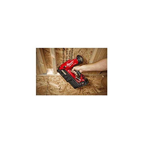 Milwaukee M18FFN-502C - Clavadora de marco de combustible de 18 V con 2 baterías de 5.0 Ah y cargador