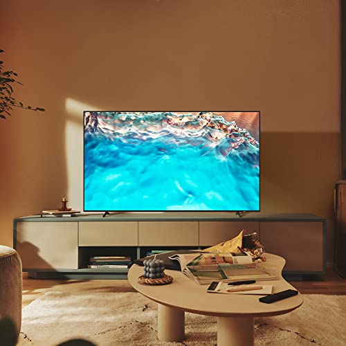 Samsung Smart TV 2022 55BU8500 - 55", 4K, Procesador Crystal UHD, Contast Enhancer con HDR10+, Q-Symphony y Alexa integrada, 2022