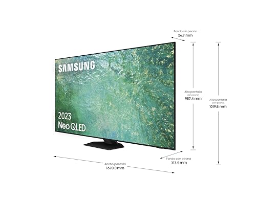 SAMSUNG TV Neo QLED 4K 2023 75QN86C Smart TV de 75" con Quantum Matrix Technology, Procesador Neo QLED 4K con IA, Neo Quantum HDR, 60W con Dolby Atmos® y Smart Powered by Tizen