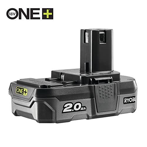 RYOBI - Cortabordes/Canteadora 18V One+ - Ø de Corte 25-30cm - Trabajos de Acabado, Bordes de Macizos y Fondos de Taludes - Incluye 2 Baterías Litio+ 18V One+ 2,0 Ah, 1 Cargador 1,5A - RLT1832-25S