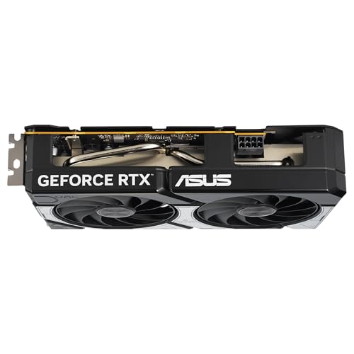 ASUS Dual GeForce RTX 5060 8 GB GDDR7 OC Edition Tarjeta gráfica (PCIe 5.0, 8 GB GDDR7, DLSS 4, HDMI 2.1b, DisplayPort 2.1b, diseño de 2,5 Ranuras, diseño de Ventilador Axial-Tech, tecnología 0dB)