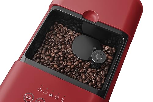 SMEG BCC01RDMEU Cafetera automatica, Plastic, Black