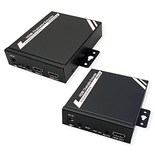 Roline Extensor HDMI a través de TP, Cat.5/6, cascable, 100m