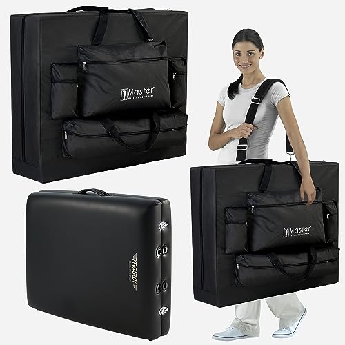 Master Massage Therma Top - Mesa de Masaje portátil Plegable (Madera, 71 cm)