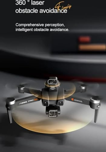 LUXWALLET Skyline4 Pro – True 4K Quadcopter Drone – 4K - 4KM afstand - 8MP - WiFi 5G Drone – Laser Obstakel Ontwijking – 3 Assige Gimbal - Return To Home – Volg Mij Modus - Zwart