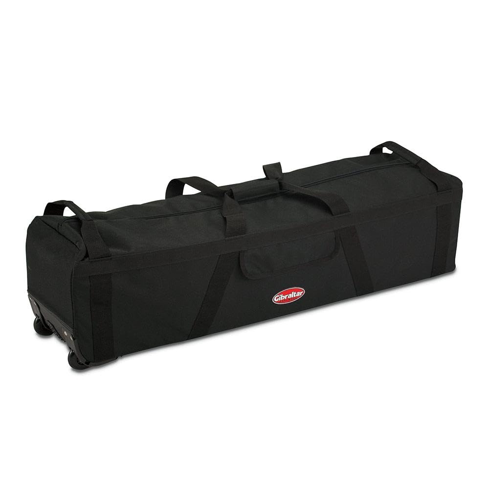 Gibraltar Juego de accesorios para batería, bolsa con ruedas, para soportes, plataformas, accesorios, dimensiones: 32 x 11 x 11 pulgadas, GHTB