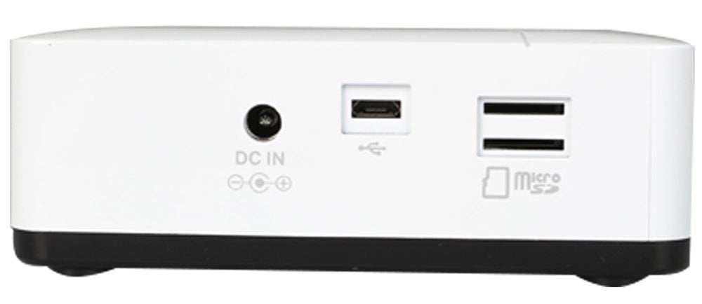 Luxburg® LUX2500 Full HD 3D DLP Projector potatile 2500 lúmenes Resolución nativa 1280 * 800 Soporta hasta 1080p HDMI, USB, Wi-Fi, micro SD, DLNA, Android 4.2 (importado)
