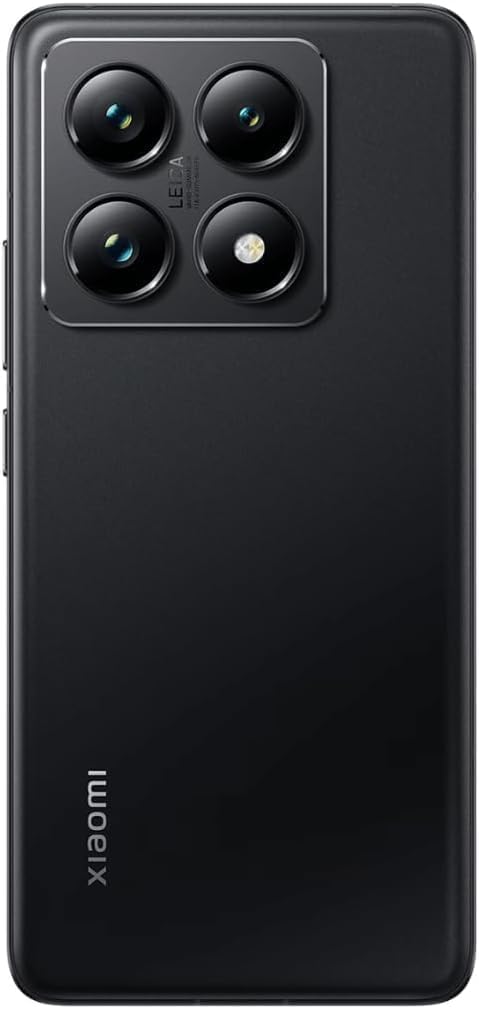 Xiaomi 14T Pro Moviles Smartphone 12GB+256GB MediaTek Dimensity 9300+ 5000mAh Battery 120W Hyper Charge, Blac