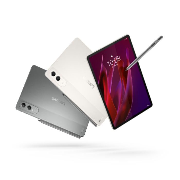 Lenovo Yoga Tablet 11.1" 3.2K (3200x2000) 144Hz, Procesador Qualcomm Snapdragon 8 Gen 3, 8GB de RAM, 256GB de Memoria UFS 4.0, Wi-FI 7, Tablet Android 15, Tarjeta Pen Pro con