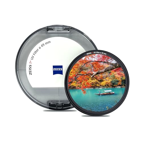 Carl Zeiss 1856-325 T - Filtro UV Circular (82 mm), Color Negro