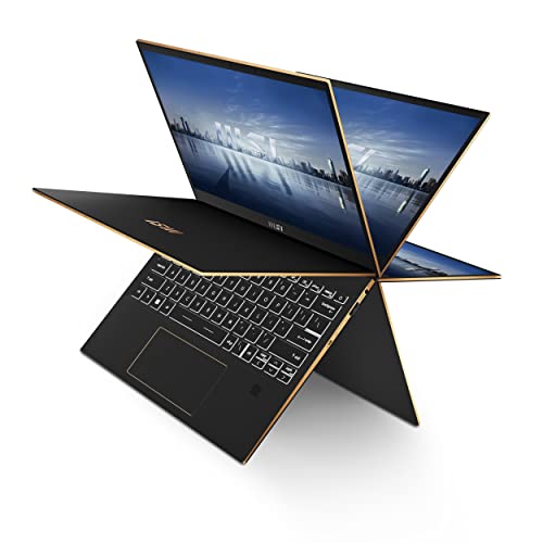 MSI Summit E13 FlipEvo A13MT-236ES - Ordenador portátil Convertible Táctil 13.4" FHD (Raptor Lake i7-1360P, 16 RAM, 1TB SSD, Iris Xe Graphics, Windows 11 Home Plus) Ink Black - Teclado QWERTY español