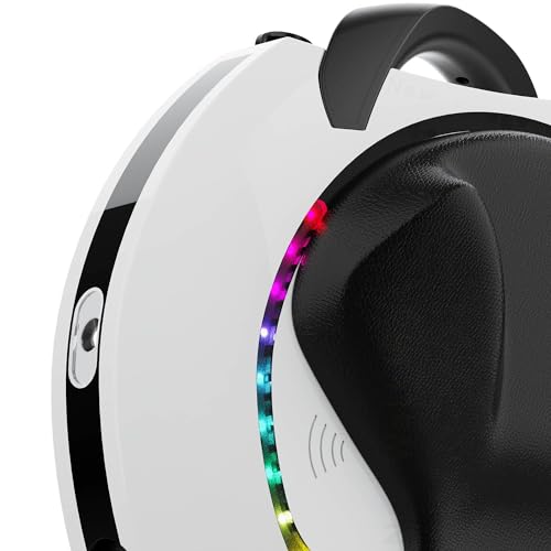 KINGSONG Monociclo Eléctrico KS-16S, Adulto, Blanco, Motor 1200W, Alcance hasta 75km, Restringido 35km/h, Neumático Inflable 18”, Altavoz y Bluetooth