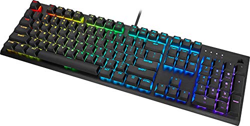 Corsair Compatible con K60 RGB Pro de bajo Perfil para Juegos Tastatur, RGB LED - Negro